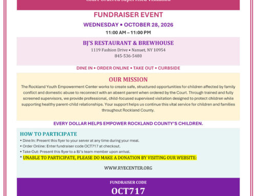 Dine Out and Make a Difference for Rockland County’s Children!